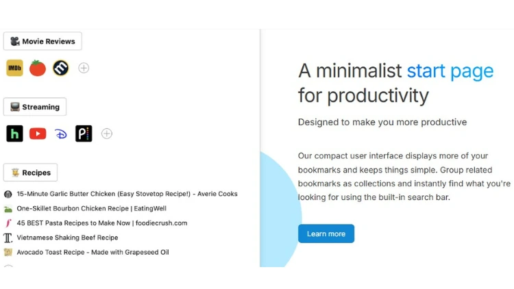 Minimarks Review Organize, Share, and Publish Links Easily
